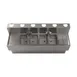 BK Resources UBDW-18-472TS Underbar Sink Units, 4 Compartment with 2 Drainboards 2 image