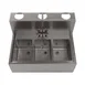 BK Resources UBDW-21-336S Underbar Sink Units, 3 Compartment without Drainboard 2 image