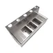 BK Resources UBDW-21-360TS Underbar Sink Units, 3 Compartment with 2 Drainboards 4 image