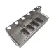 BK Resources UBDW-21-472TS Underbar Sink Units, 4 Compartment with 2 Drainboards 4 image