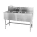 Eagle Group B5-3-R-24 60" Underbar Sink Units, 3 Compartment with Right Drainboard 1 image