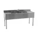 Eagle Group B5C-18-3VP Underbar Sink Units, 3 Compartment with 2 Drainboards - Flyer 1 image
