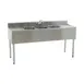 Eagle Group B6C-18-3VP Underbar Sink Units, 3 Compartment with 2 Drainboards - Flyer 1 image