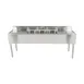 Eagle Group B6C-18-X 72" Underbar Sink Units, 3 Compartment with 2 Drainboards - Flyer 1 image