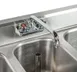 Eagle Group B6C-18 72" Underbar Sink Units, 3 Compartment with 2 Drainboards 7 image