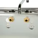 Eagle Group B6C-18 72" Underbar Sink Units, 3 Compartment with 2 Drainboards 10 image