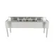 Eagle Group B6C-18 72" Underbar Sink Units, 3 Compartment with 2 Drainboards 1 image