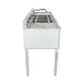 Eagle Group B6C-18 72" Underbar Sink Units, 3 Compartment with 2 Drainboards 4 image