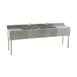 Eagle Group B7C-4-18 84" Underbar Sink Units, 4 Compartment with 2 Drainboards 1 image
