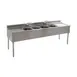 Eagle Group B7C-4-22 84" Underbar Sink Units, 4 Compartment with 2 Drainboards 1 image