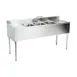 Eagle Group B8C-18 96" Underbar Sink Units, 3 Compartment with 2 Drainboards 3 image