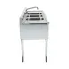 Eagle Group B8C-18 96" Underbar Sink Units, 3 Compartment with 2 Drainboards 4 image