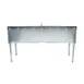 Eagle Group B8C-18 96" Underbar Sink Units, 3 Compartment with 2 Drainboards 5 image