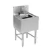 Eagle Group WS12-24 12" Underbar Sink Units, 1 Compartment without Drainboard 1 image