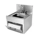 Eagle Group WSD14-15 14" Wall Mounted Underbar Hand Sink Unit with Soap & Towel Dispenser 1 image