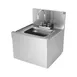 Eagle Group WSS14-15 14" Wall Mounted Underbar Hand Sink Unit with Deck Mount Faucet 1 image