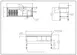 NBR Equipment UD-3-101410-60L Premium Underbar Sink Unit, 3 Compartment with Left Drainboard 3 image