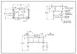 NBR Equipment UW-3-101410-36 Slim-Line Underbar Sink Unit, 3 Compartment without Drainboard 3 image