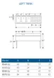 LaCrosse SD43L Underbar Sink Units, 3 Compartment with Right Drainboard 3 image
