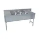 LaCrosse SD53C Underbar Sink Units, 3 Compartment with 2 Drainboards 3 image