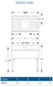 LaCrosse SK31C Underbar Sink Units, 1 Compartment with 2 Drainboards 3 image
