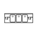 LaCrosse SK53C Underbar Sink Units, 3 Compartment with 2 Drainboards 1 image