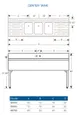 LaCrosse SK53C Underbar Sink Units, 3 Compartment with 2 Drainboards 3 image