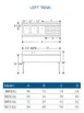LaCrosse SK53L Underbar Sink Units, 3 Compartment with Right Drainboard 3 image