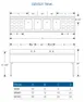 LaCrosse SK64C Underbar Sink Units, 4 Compartment with 2 Drainboards 3 image
