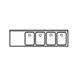 LaCrosse SK74R Underbar Sink Units, 4 Compartment with Left Drainboard 1 image