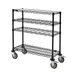 Quantum WRC-1448WSBK Epoxy Wine Display/Worktable Cart - 48"W X 14"D X 40"H 1 image