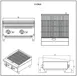 Migali C-CR24 24" Countertop Gas Lava Rock Charbroiler w/ (2) Burners, 70.000 BTU 2 image