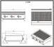 Migali C-CR36 36" Countertop Gas Lava Rock Charbroiler w/ (3) Burners, 105.000 BTU 2 image