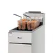 Migali C-F35-NG 15" Floor Model Natural Gas Full Pot Fryer w/ 35 lbs, 3 Burners, 60.000 BTU 2 image