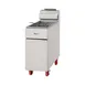 Migali C-F40-LP 15" Floor Model LP Gas Full Pot Fryer w/ 40 lbs, 3 Burners, 90.000 BTU 1 image