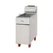 Migali C-F40-NG 15" Floor Model Natural Gas Full Pot Fryer w/ 40 lbs, 3 Burners, 102.000 BTU 1 image