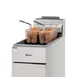Migali C-F40-NG 15" Floor Model Natural Gas Full Pot Fryer w/ 40 lbs, 3 Burners, 102.000 BTU 2 image