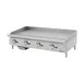 Migali C-G48 48" Countertop Manual Gas Griddle w/ 3/4" Smooth Steel Plate, 120.000 BTU 1 image