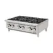 Migali C-HP-6B-36 36" Countertop Gas Hotplate w/ (6) Burners, Manual Controls, 150.000 BTU 1 image