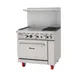 Migali C-RO2B-24GL-NG 336" 2 Burner Gas  Range w/ 24" Griddle, Standard Oven, 125.000 BTU  1 image