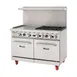Migali C-RO4B-24GL-NG 44 Burner 48" Gas Range, 24" Griddle, 2 Space Saver Ovens, 196.000 BTU 1 image