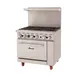 Migali C-RO6B-NG 6 Burner 36"  Natural Gas Restaurant Range  w/ Standard Oven, 177.000 BTU 1 image