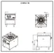 Migali C-SPS-1-18 18" Natural Gas Stock Pot Range w/ (1) Two Ring Burner, 80.000 BTU 2 image