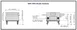 Migali MSP-3848 79" Floor Single Deck Electric Conveyor Pizza Oven, 120V 2 image