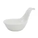CAC China BH-104 Mini Dish, 4" L x 2-1/4" W x 2-1/4" H, 1 Oz., Porcelain, Handle - Dozen 1 image