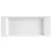 CAC China F-2S Fortune Tray, 8-3/4"L x 3-1/2"W x 3/4"H, Porcelain White, Dishwasher Safe - Dozen 1 image