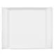 CAC China F-4S Fortune Tray 8-5/8"L x 7"W x 3/4"H Porcelain White Dishwasher Safe - Dozen 1 image