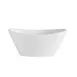 CACChina F-OV6 Sushia Fruit Bowl – 6-1/2 Oz, 5-3/4"L x 3-1/4"W x 2-1/2"H, Porcelain White 1 Dozen 1 image