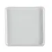 CACChina F-ST9 Fortune Tray, 9-1/2" x 9-1/2" x 1-1/8", Porcelain, White, Dishwasher Safe - Dozen 1 image