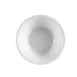 CAC China HMY-11 Harmony Fruit Dish, 5 Oz., 4-3/4" Dia., 1" H, Round Porcelain, White, Emb. – 1 Dozen 1 image